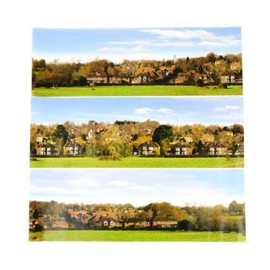 Gaugemaster GM704 Village Large Photo Backscene (2744x304mm)