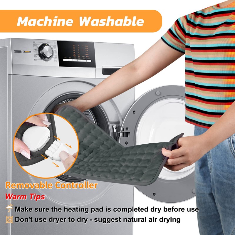 Heating pad, Electric Heat Pad with Automatic Switch-Off and 6