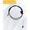 NTSUMI 946-05209B Speed Control Cable Fit for MTD Cub Cadet