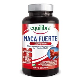Maca Fuerte Equilibra 90 Tabs Energía Cansancio - Vegano