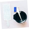 Baluue Hair Coloring Paddle Brush Comb Set Highlighting Kit Foil