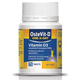 Ostevit-D Buy OsteVit D One A Day Vitamin D3 60 Tablets Online