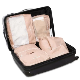 travel pouch, beige