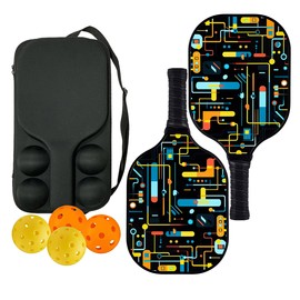Toolzia Pickleball Paddle - Lightweight Fiberglass Paddle