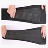 Lower Back Support Belt Black Good Breathability Wear Resistant Adjustable