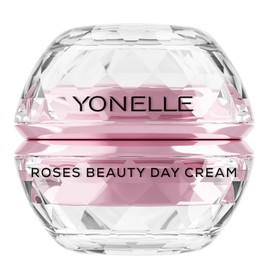 Yonelle Roses - Gesichtscreme und Augencreme - Tagescreme mit rosen gesättigt - Antifaltencreme und Anti-Aging-Wirkung mit Rose und Vitamin C - Roses Beauty Tagescreme Gesicht und Augenpartie 50 ml