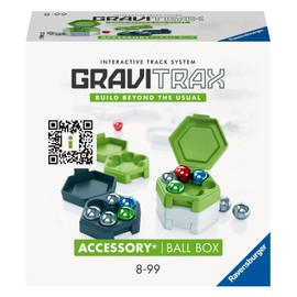 Ravensburger GraviTrax Accessory Ball Box 27468 - GraviTrax Accessories for Your Marble Run - Marble Run and Construction Toy from 8 Years, GraviTrax Extension Can be Combined with All Products