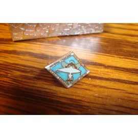 U.S. Naval WOMEN Recruit Training Center Lapel Pin-Button brooch W/Safety Clasp