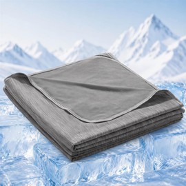 Cooling Blanket for Hot Sleepers, Summer Blanket Keep Cool for Night Sweats