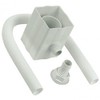 FloPlast RVS1W RVS1W-White Rainwater Diverter (Conects to 65MM Square and
