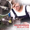 Expanding Ring Mandrel-Ring Mandrel for Lathe,Ring Stretcher,Ring Sizes(7.5-10.5) Turning and