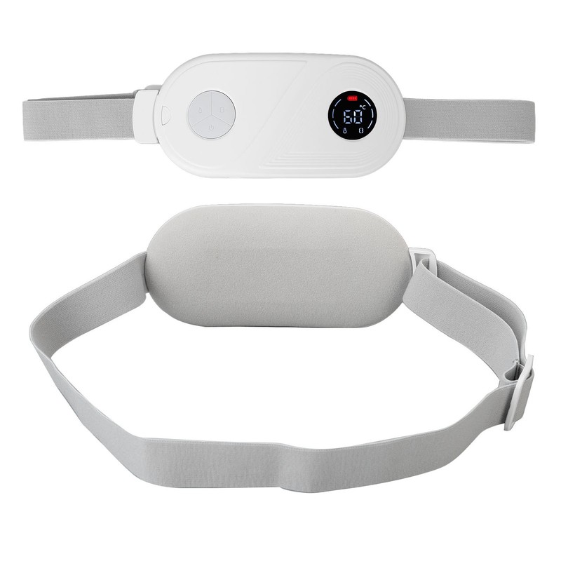 Portable Cordless Heating Belt 3 Heat Levels 3 Vibration Modes