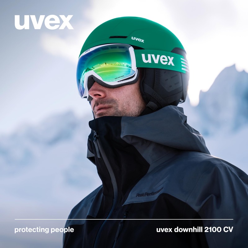 uvex Downhill 2100 CV Ski Goggles Matte White