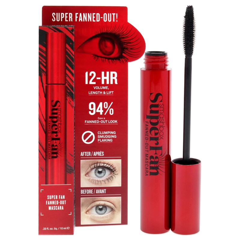 Smashbox SuperFan Fanned-Out Mascara - Black
