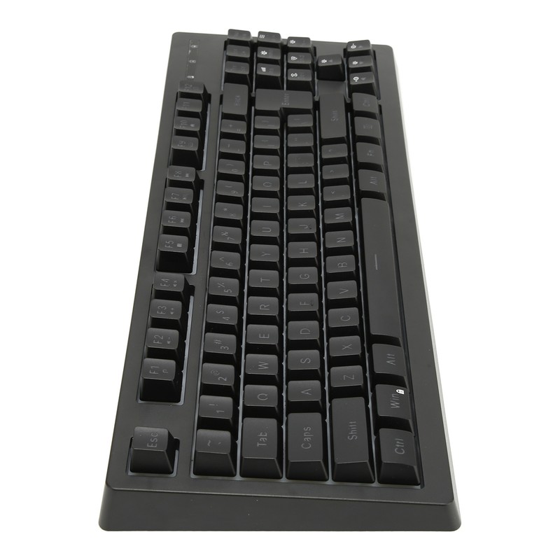 2.4G Wireless Keyboard 87 Keys RGB Backlight 1800mAh Battery Office