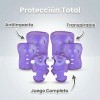 Kit Protección Para Niños Niñas 2en1 6 Pzs C/u Accesorios