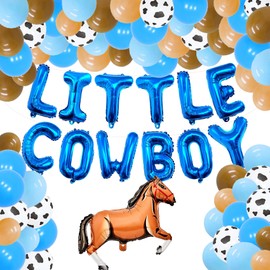 Cowboy Baby Shower Decorations For Boy Western Baby Shower Decorations Cowboy Decorations Western Decorations Baby Boy Balloons Cow Baby Shower Decorations For Boy Boy Baby Shower Backdrop