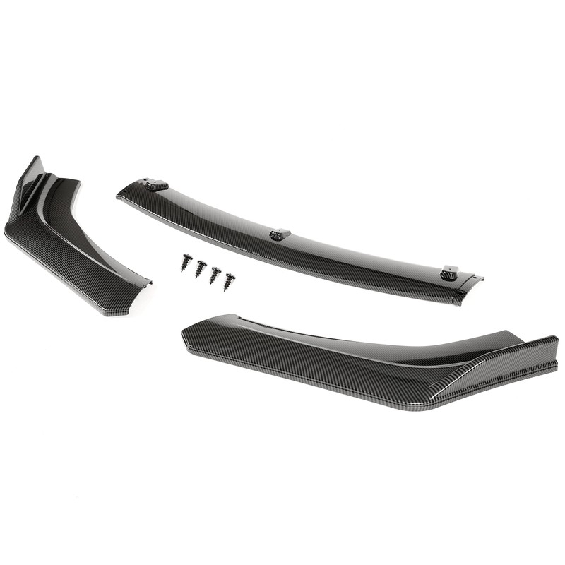 Kojem 3Pcs Front Bumper Lip Compatible with 2016-2021 Honda Civic