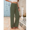 Beautiful Nomad Women's Linen Pants High Waisted Straight Pant Casual