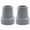 Bonsicoky 4 Pack Rubber Cane Tips 3/4 Inch - Heavy