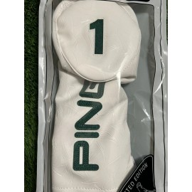 PING MENS LIMITED EDITION DRIVER HEAD COVER NEW IN PACK WHITE/GREEN