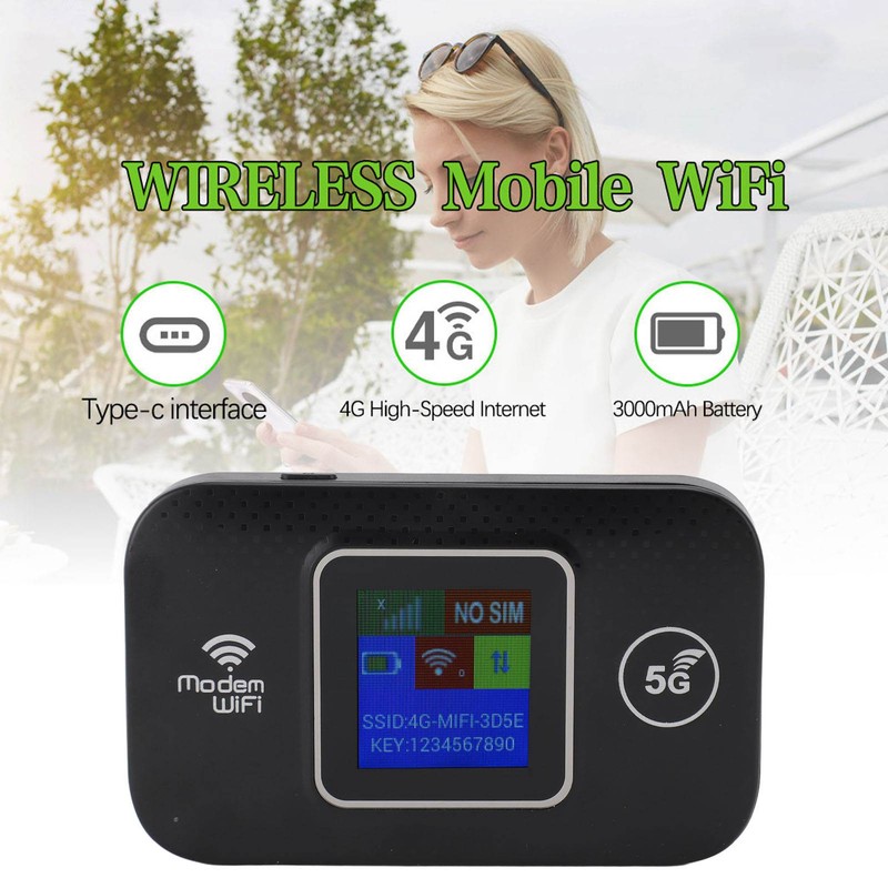 4G LTE Portable WiFi Wireless Router USB Powered 300Mbps High