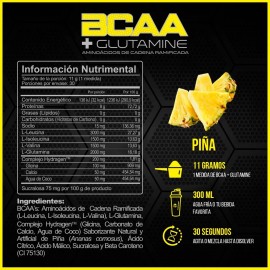 Forzagen Aminoácidos Bcaa+glutamine 330g | Complejo Hydragen