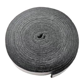 Smoker Gasket Seals,High Temp Grill Gasket Replacement Fit Big Green Egg Char-Griller Auto-Kamado Akron Grill BBQ Gasket Tape Self Stick Felt 14ft Long, 7/8" Wide, 1/8" Thick