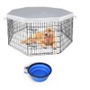 Birdtown Traders Dog Playpen Cover - Sun/Rain Proof Top Cover