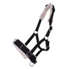 QHP Cavesson / Halter Combination Faux Fur Padding 3 Stainless