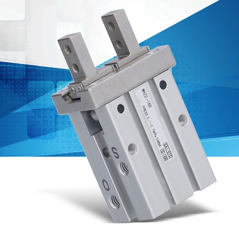 Gripper Pneumatic Cylinder Double Action Parallel Grippers Cylinders MHZ2‑16D M5‑0.8