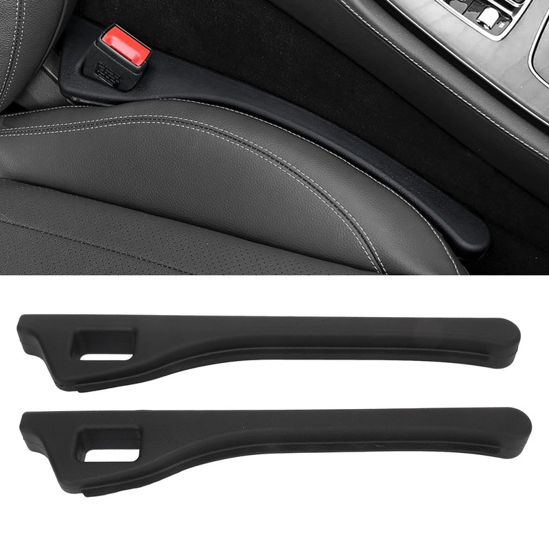 2Pcs Car Seat Gap Filler Dropping Prevention Waterproof Console Side