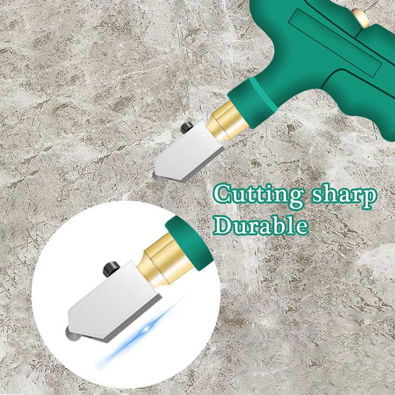Ceramic Tile Cutter with Plastic Handle Carbide Head Glass Cutting