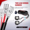 Nilight 16AWG LED Light Bar Wiring Harness Kit 12V On/Off