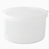Nagao Storage Container, Round, Polypropylene, Deep Type, 16.2 fl oz