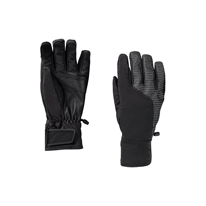 Jack Wolfskin Night Hawk Gloves Black M
