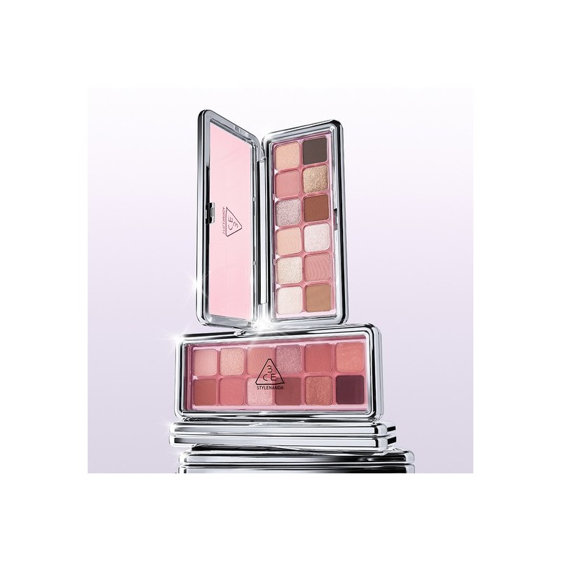3CE New Take Eyeshadow Palette + Glow Eye Point Brush