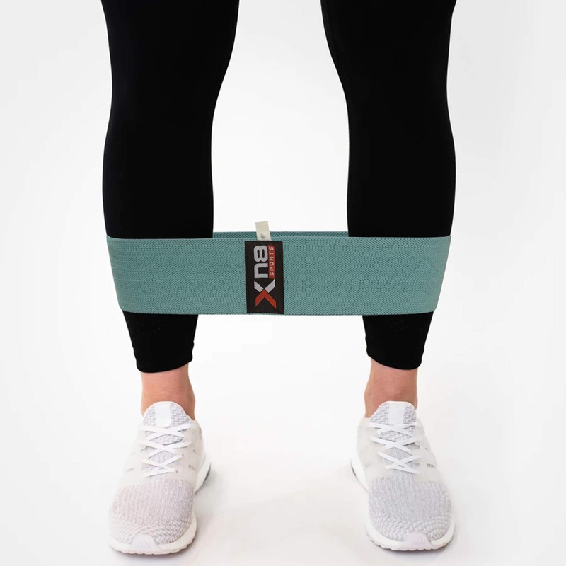 XN8 Fabric Resistance Bands Exercise Loops Booty Non-Slip Workout Band