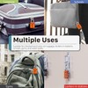 Fosmon TSA Accepted Luggage Locks (4-Pack), Open Alert Indicator TSA