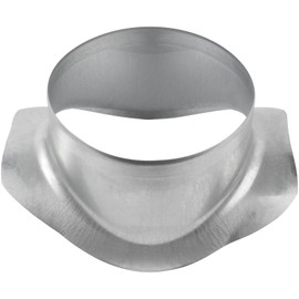 Vent Systems 12" to 8" Inch Saddle Branch for HVAC Systems - Collar Connector for Optimal and Efficient Airflow. Round Duct Takeoff for Duct Connection. Perfect for Upgrade and Retrofit Projects