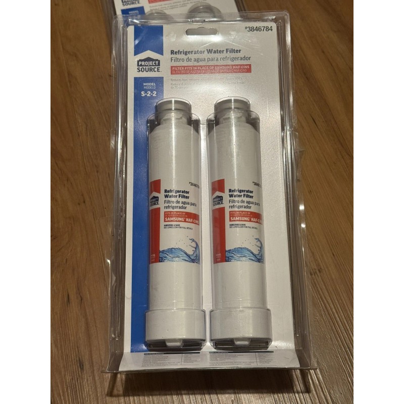 Project source Lot Of 4 Project Source 2-Pack Water Filter