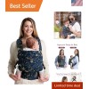 Adjustable Lightweight Baby Carrier with Lumbar Support - Perfect for