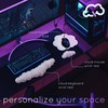 Qloud Cloud Wrist Rest Keyboard – Cloud Palm Rest Keyboard