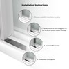 I-EASYDWW 8 Pack Window Locks, Sliding Window Locks for Vertical