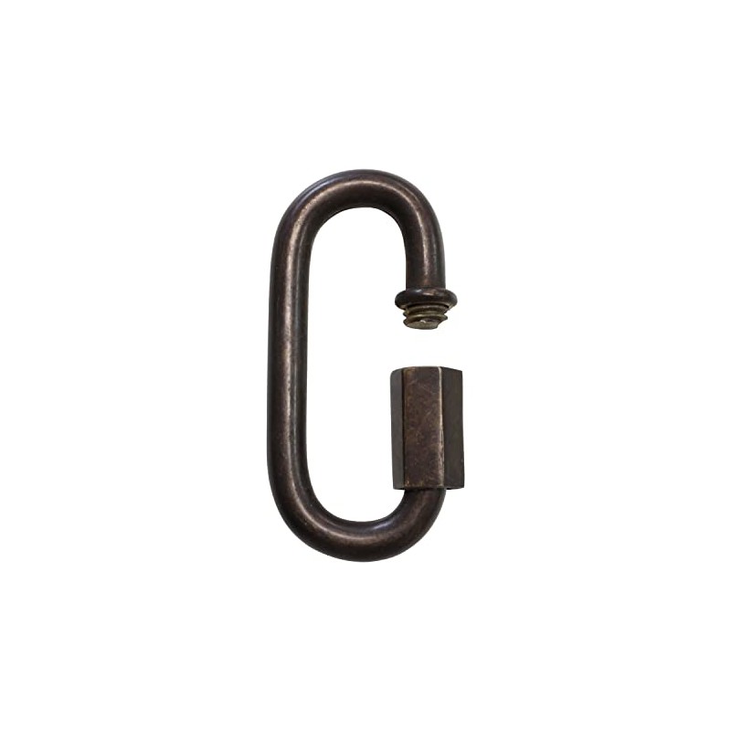 RCH Hardware QL-BR01-60 Brass Quicklink, 3 Gauge, Bronze (2 Pack)