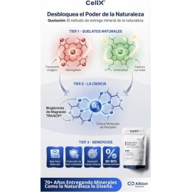Cellx Magnesio Glicinato Alta Absorción Duración 45 Días                                                                                              