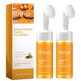 Limpiador Facial De Crcuma (2 Unidades), Espuma Limpiadora, Limpiador Facial, Espuma cida Para Limpieza Profunda De Todo Tipo De Piel.                