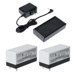 High Tech Pet CRG-12V Charger Kit with 2 Backup Batteries for Power Pet Doors