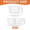 20 Refrigerator Dividers，Fridge Drawer Dividers，Adjustable Fridge Organisers Dividers，Perfect for Maximizing