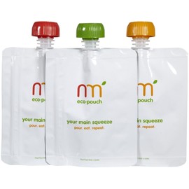 NURTURME Eco Pouch Reusable, 3 Count